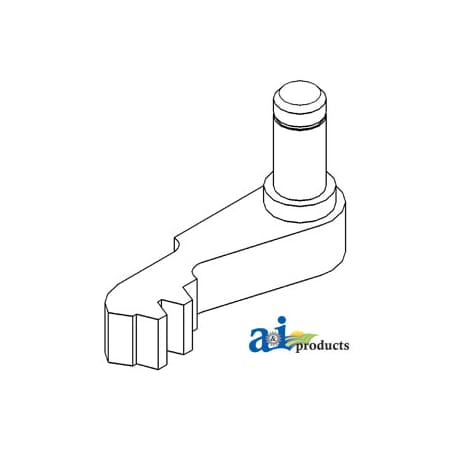 A & I Products Pawl, Parking Brake 3.5" x2.5" x1" A-517967M2
